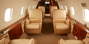 Challenger 300 view for Puerto Rico charter