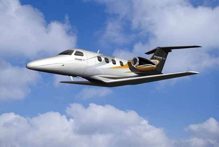 Embraer Phenom 100 view for Puerto Rico charter