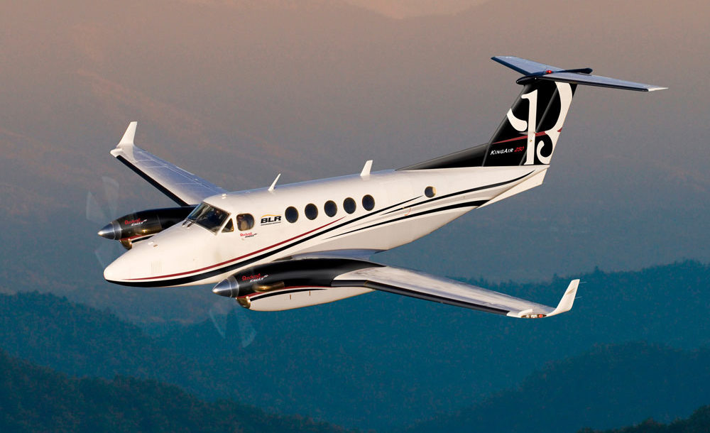 King Air 90 turboprop for Puerto Rico charter