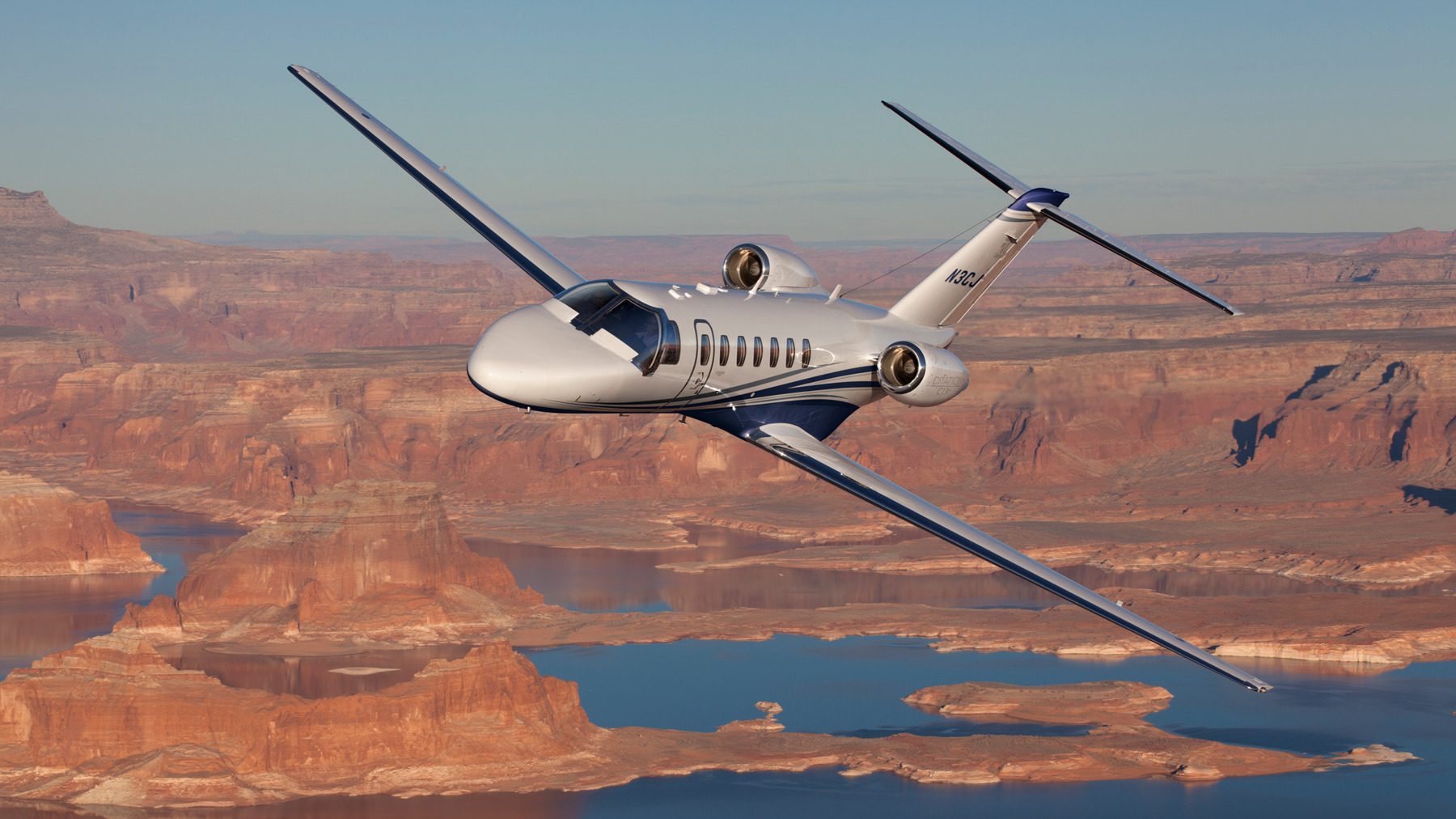 Cessna Citation CJ3 view for Puerto Rico charter