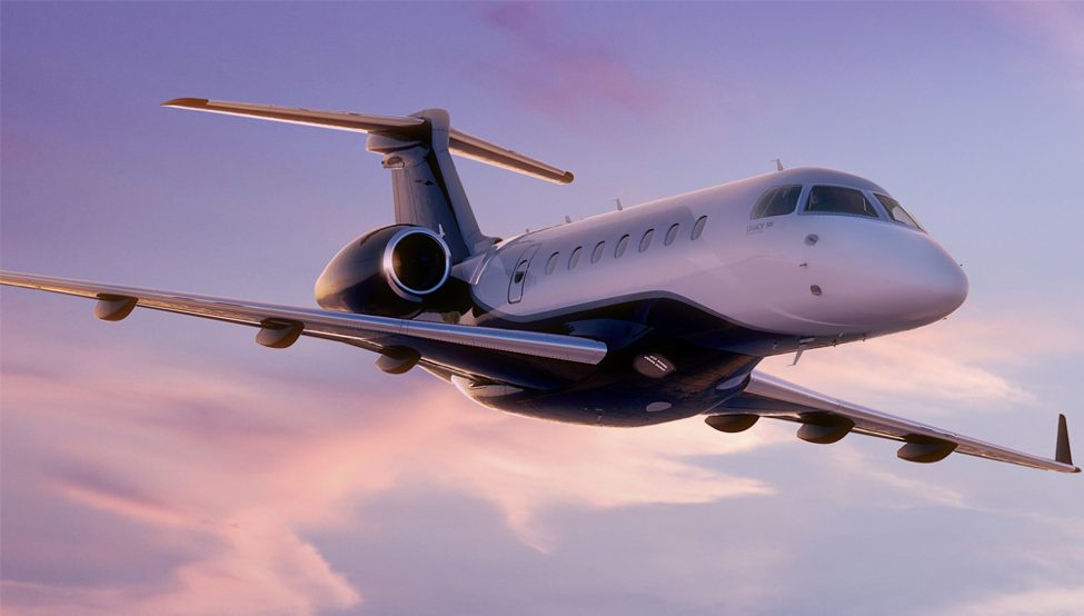 Embraer Legacy 500 super midsize jet for Puerto Rico charter