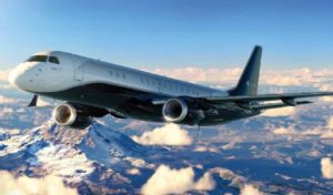 Embraer Lineage 1000 view for Puerto Rico charter