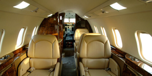 Learjet 60 view for Puerto Rico charter