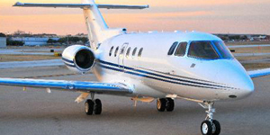 Hawker 900XP view for Puerto Rico charter