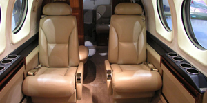 King Air 90 view for Puerto Rico charter
