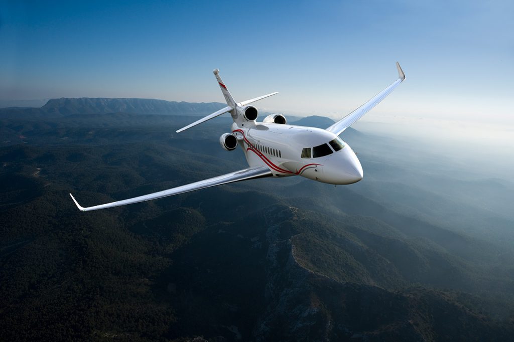 Falcon 7X long range jet for Puerto Rico charter