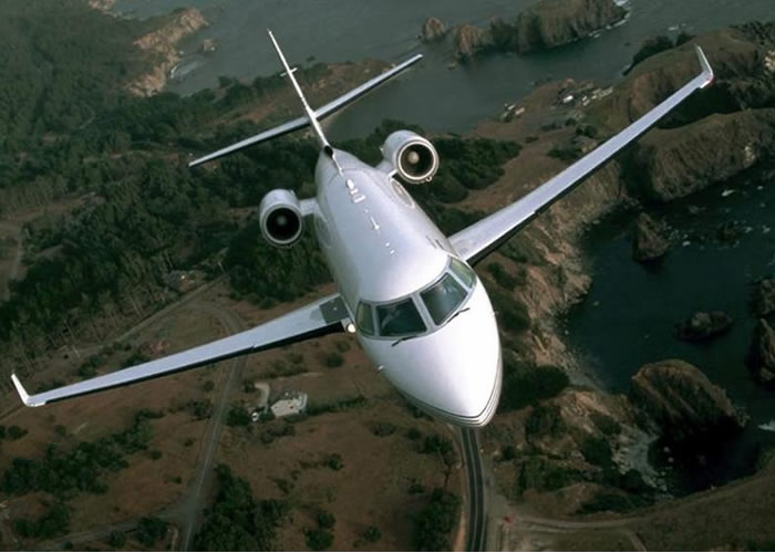 Gulfstream G200 view for Puerto Rico charter