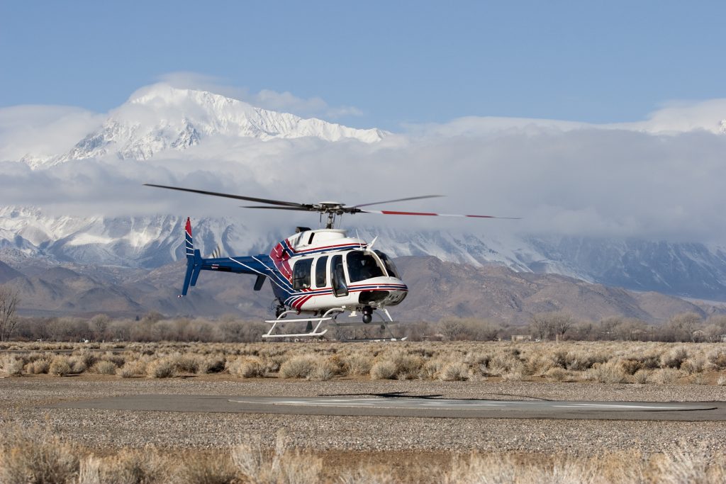 Bell 407 helicopter for Puerto Rico charter