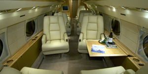 Gulfstream III / G3 cabin for Puerto Rico charter