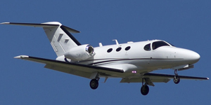 Cessna Citation Mustang CE-510 view for Puerto Rico charter