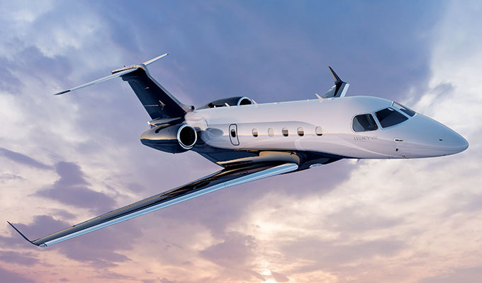 Embraer Legacy 450 midsize jet for Puerto Rico charter