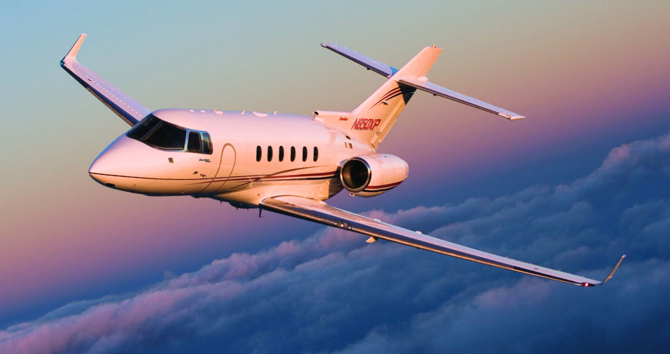 Hawker 850XP midsize jet for Puerto Rico charter