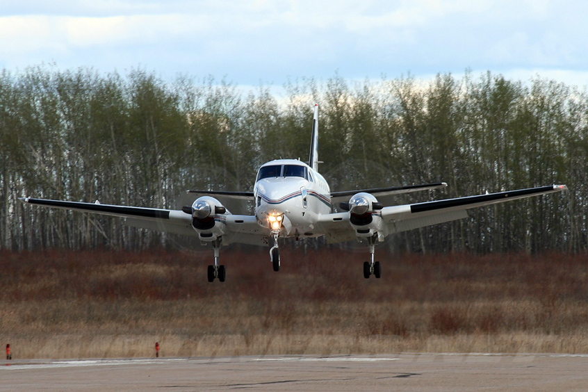 Beechcraft King Air 100 turboprop for Puerto Rico charter