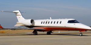 Learjet 45 view for Puerto Rico charter