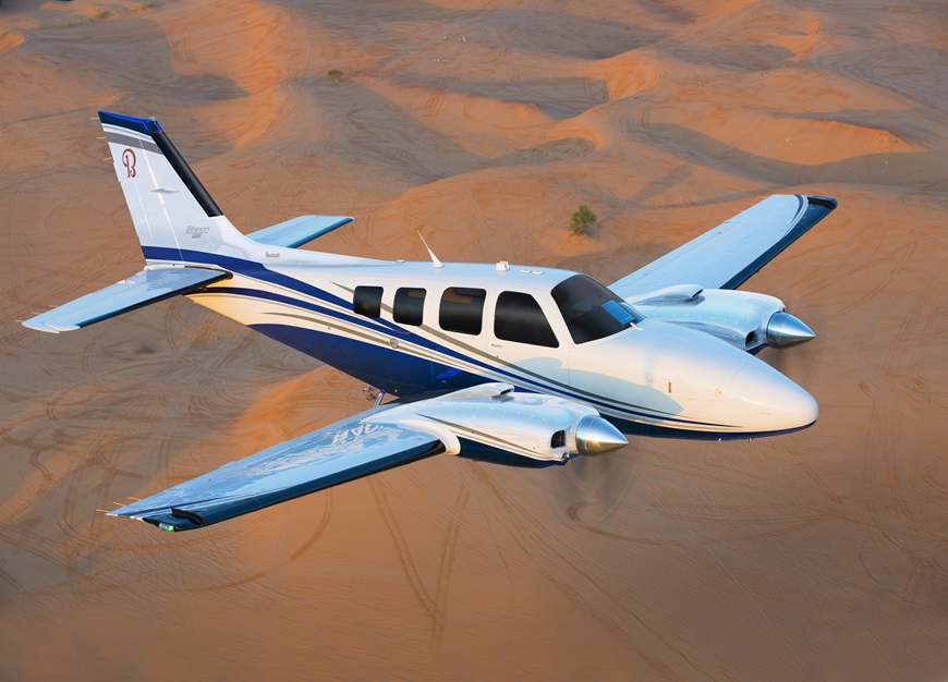Beech Baron 58 piston for Puerto Rico charter