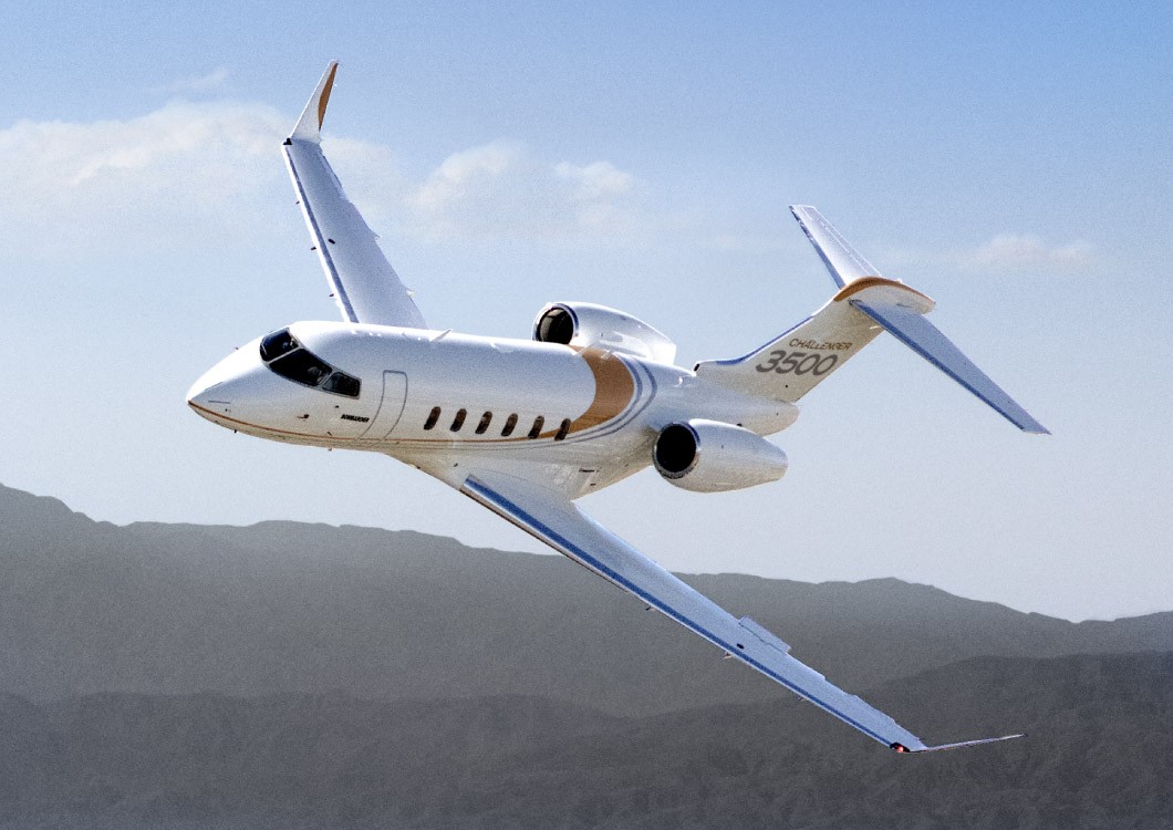 Bombardier Challenger 3500 super midsize jet for Puerto Rico charter