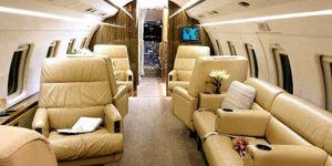 Challenger 601 view for Puerto Rico charter
