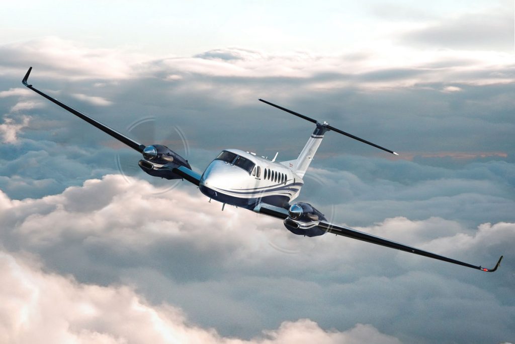 Beechcraft King Air 360 turboprop for Puerto Rico charter