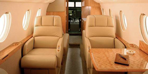 Gulfstream G100 / G150 / IAI Astra SPX view for Puerto Rico charter