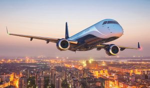 Embraer Lineage 1000 view for Puerto Rico charter