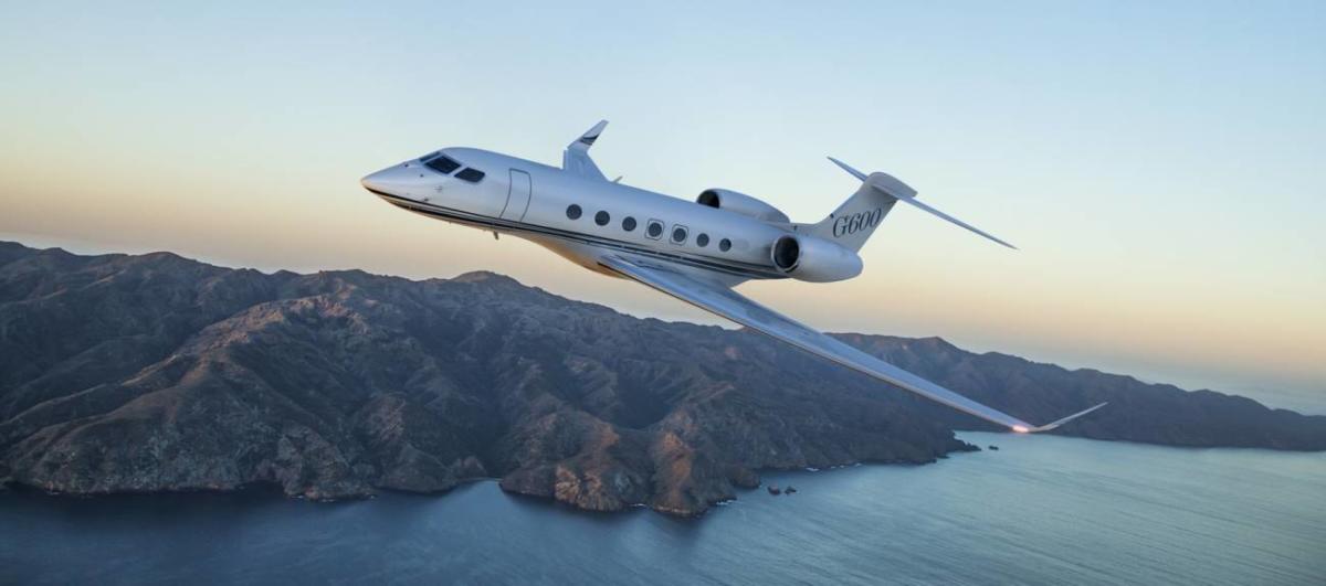 Gulfstream G600 view for Puerto Rico charter