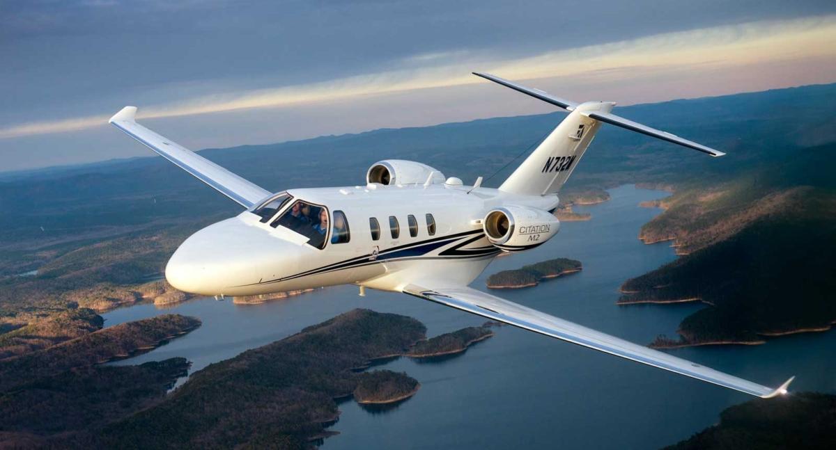 Cessna Citation M2 view for Puerto Rico charter
